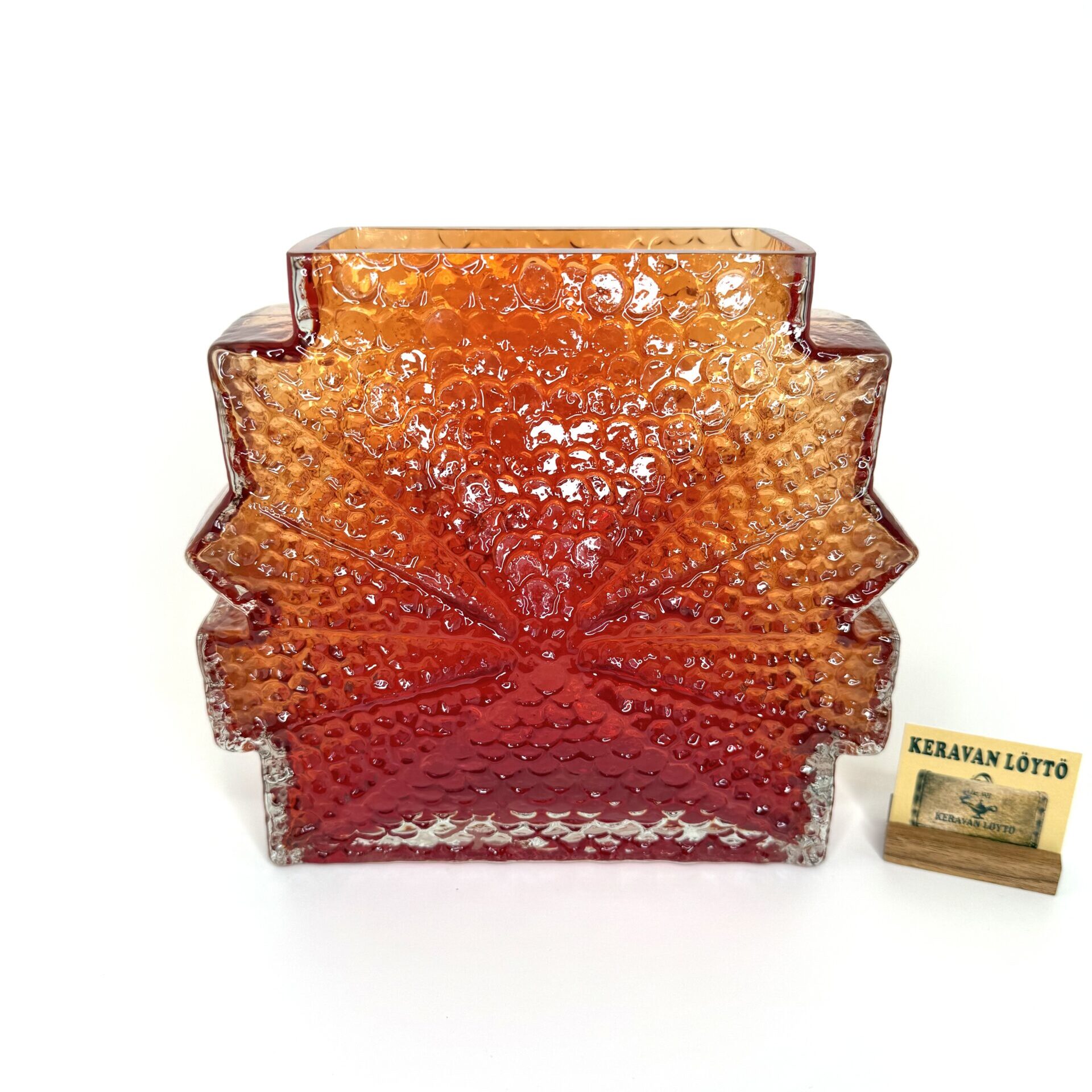 SOLD/MYYTY | Nanny Still | Riihimäen Lasi | Stellaria - art glass
