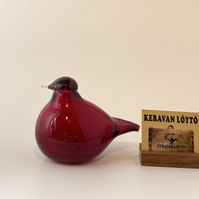 Oiva Toikka | Nuutajärvi | Tirri - glass bird | Signature - Image 2