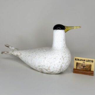 Oiva Toikka | Nuutajärvi | Lapintiira - glass bird | Signature | II-guality