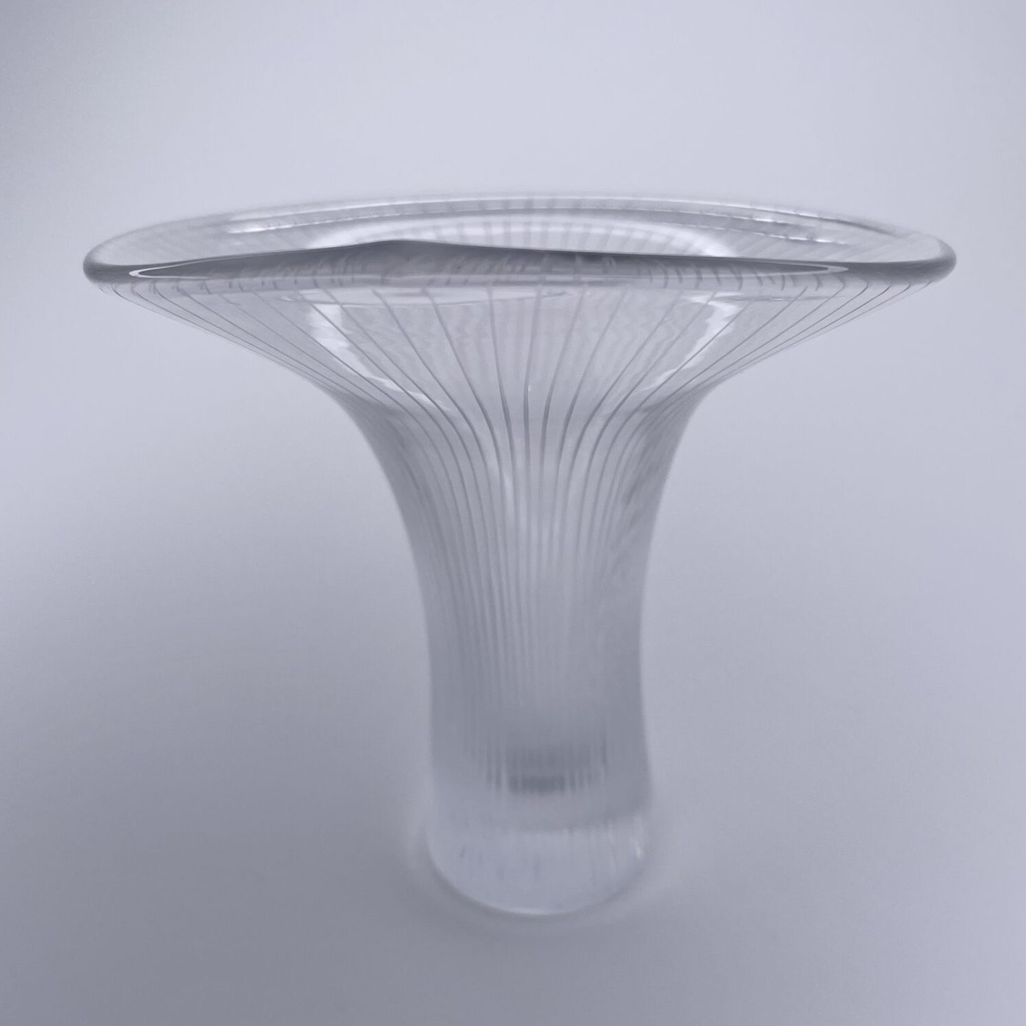 SOLD/MYYTY | Tapio Wirkkala | Iittala | Kantarelli - art glass | Signature -55 - Image 4