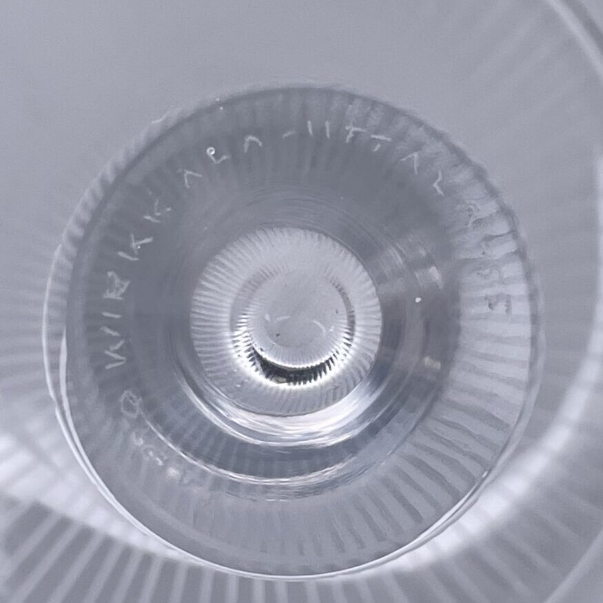 SOLD/MYYTY | Tapio Wirkkala | Iittala | Kantarelli - art glass | Signature -55 - Image 5