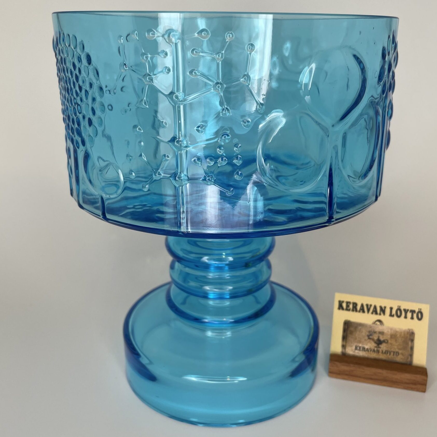 Oiva Toikka | Nuutajärvi | Flora - footed glass bowl