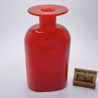 Kaj Franck | Nuutajärvi | Art Rosso - art glass | Signature