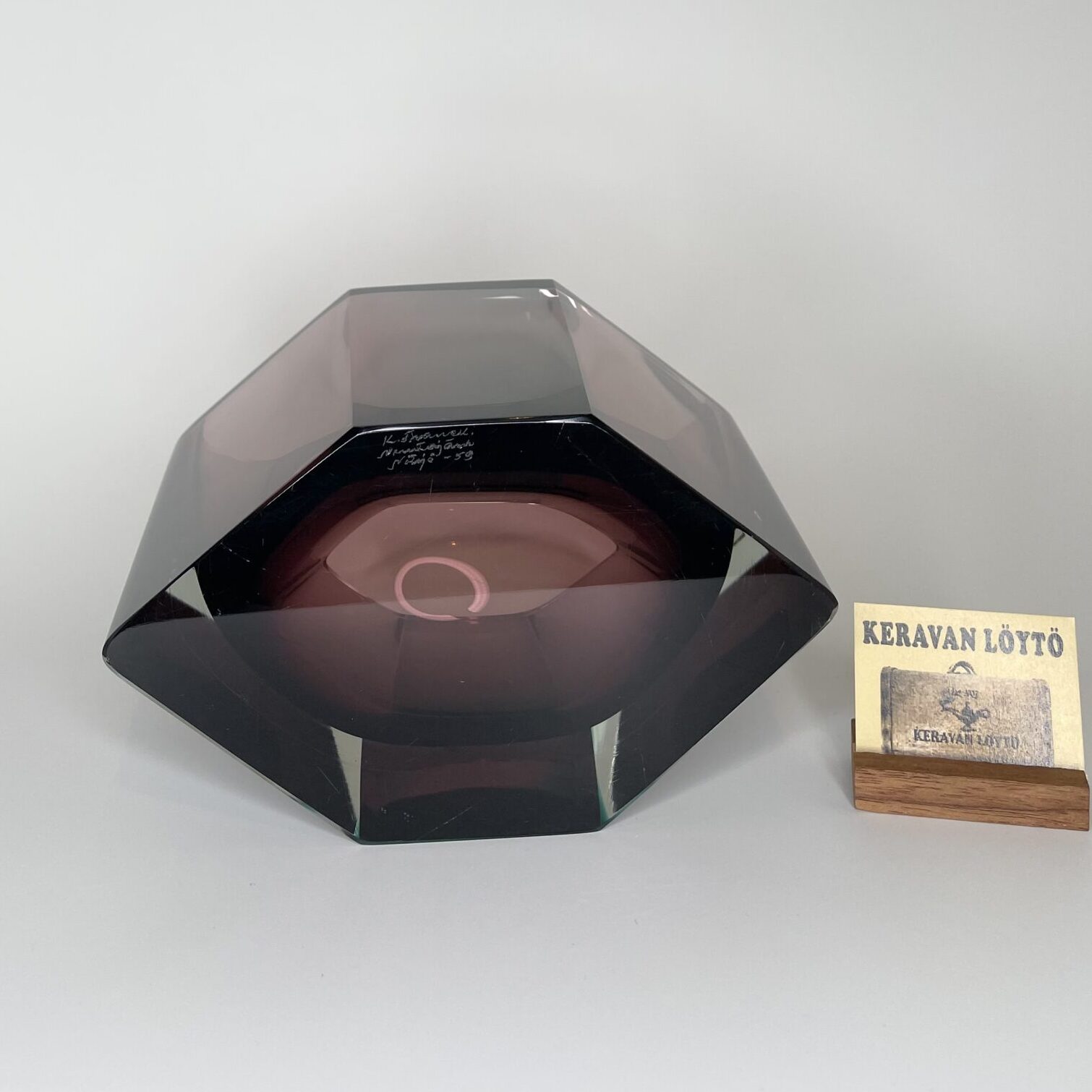 Kaj Franck | Nuutajärvi | Pilari KF250 - art glass | Signature -59 - Image 3