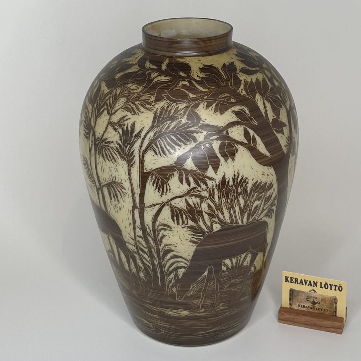 Helinä Pitkänen | Kauklahden Lasi | Art glass | Signature -48 - Image 2