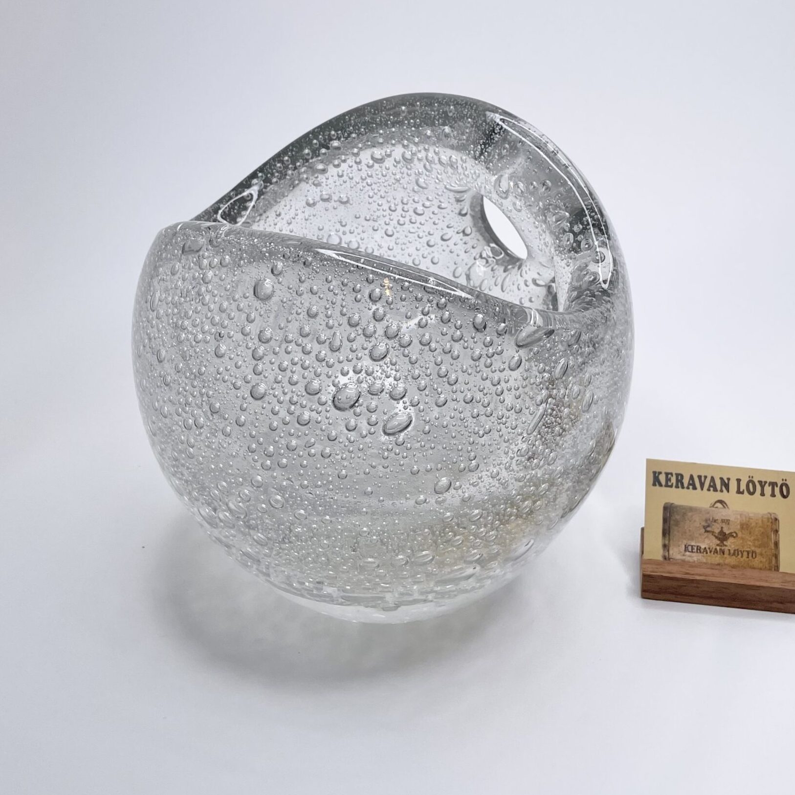 Timo Sarpaneva | Iittala | Hiidenhelmi 3149 - art glass | Signature - Image 2