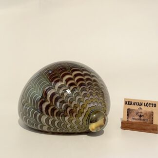 Kerttu Nurminen | Nuutajärvi Pro Arte | Merisiili - art glass| Signature