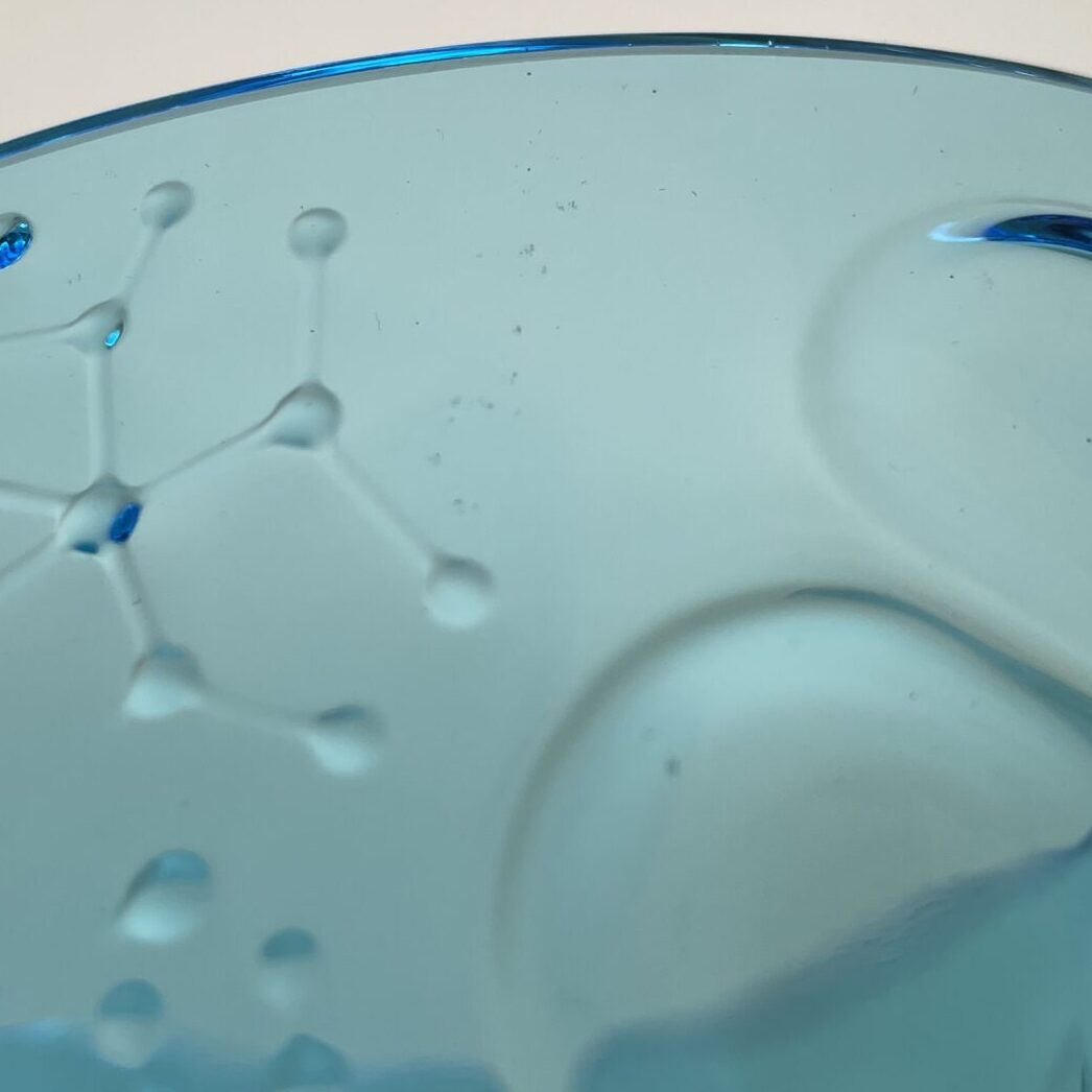 Oiva Toikka | Nuutajärvi | Flora - footed glass bowl - Image 4