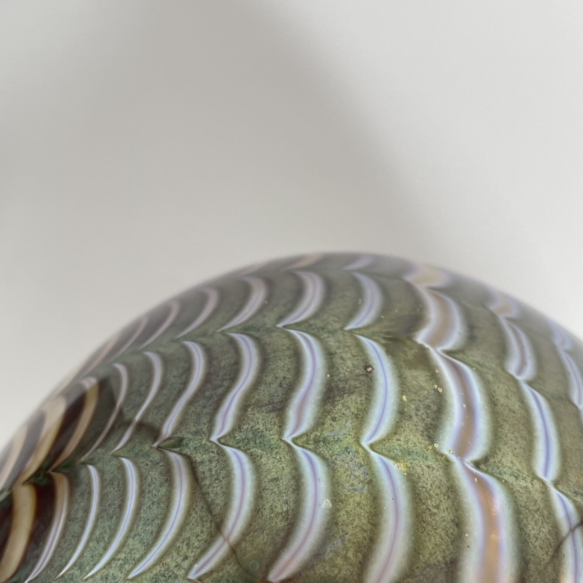 Kerttu Nurminen | Nuutajärvi Pro Arte | Merisiili - art glass| Signature - Image 5