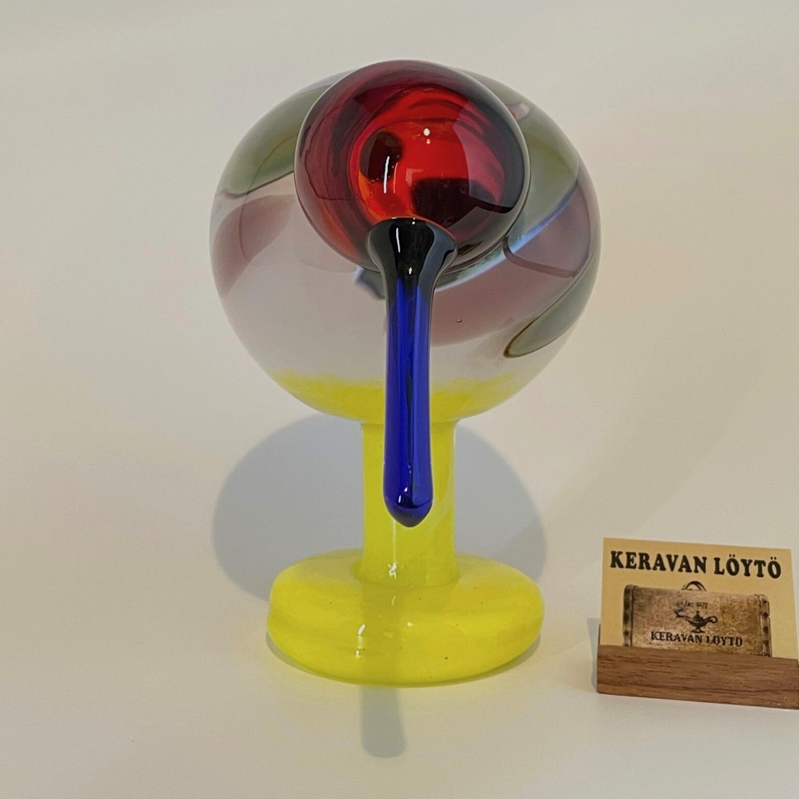 Oiva Toikka | Nuutajärvi | Jalokiwi - glass bird | Signature | Numbered 161/5000 - Image 3