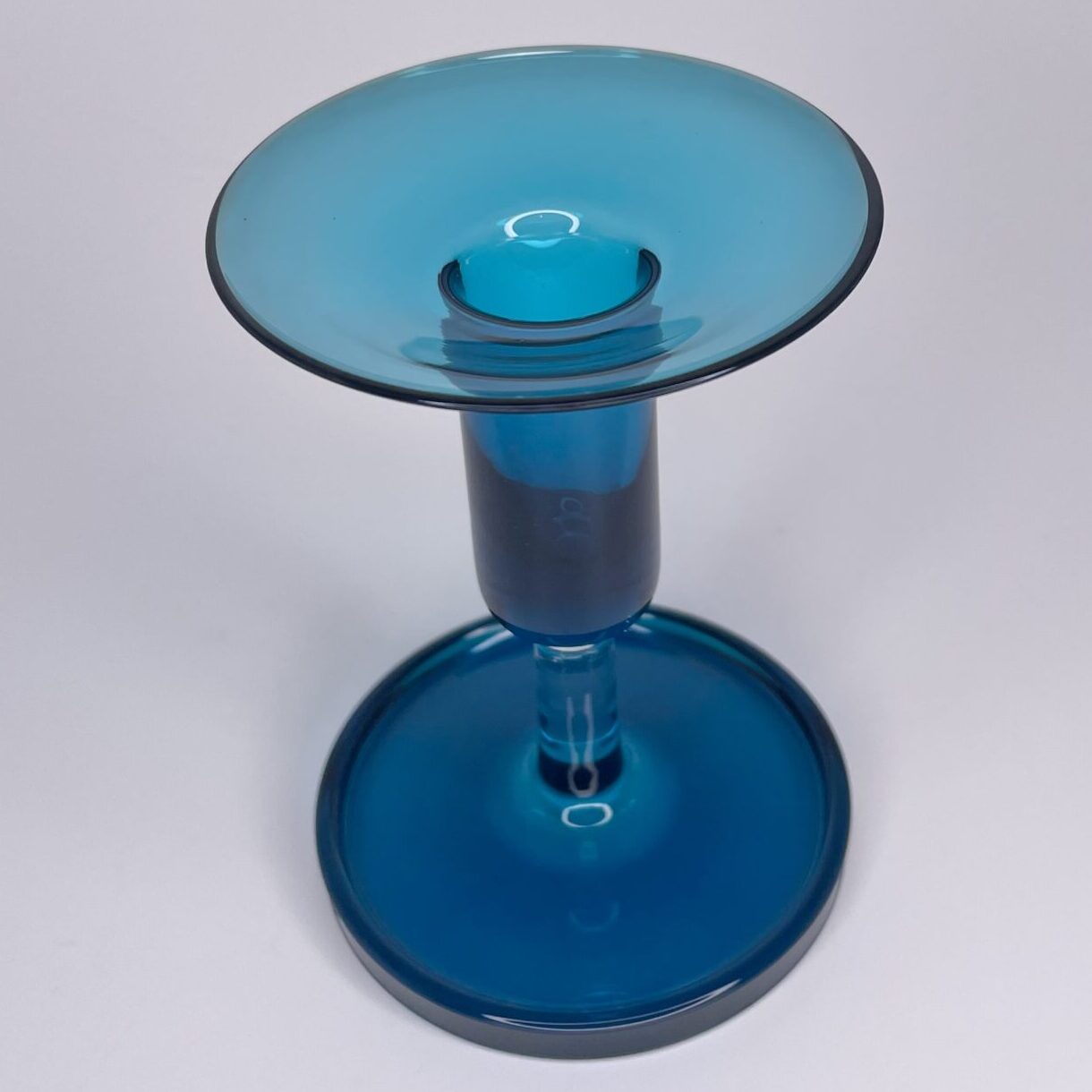 Nanny Still | Riihimäen Lasi | Harlekiini - pair of candlesticks | Signature - Image 3