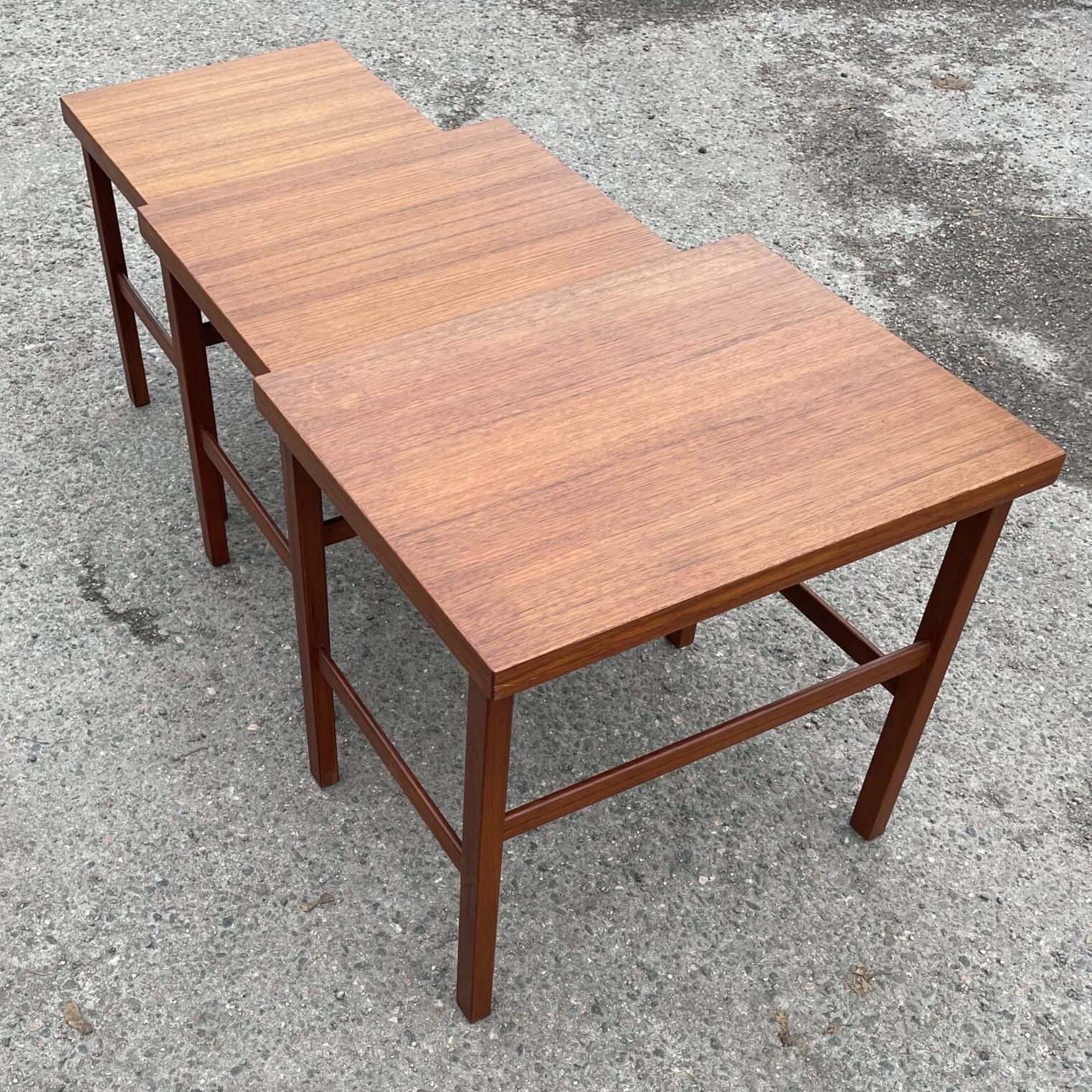 Olof Ottelin | Keravan Puuseppätehdas Oy | Triplex - set of three wooden tables - Image 4