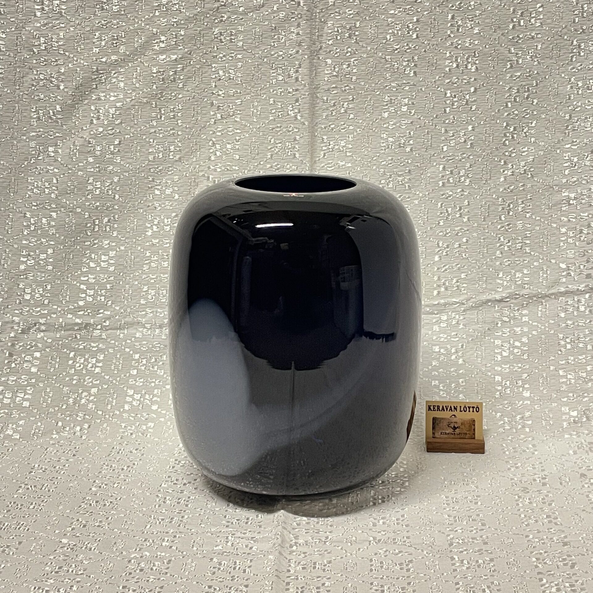 Timo Sarpaneva | Iittala | Blues – art glass vase | Signature | Numbered 109/1985