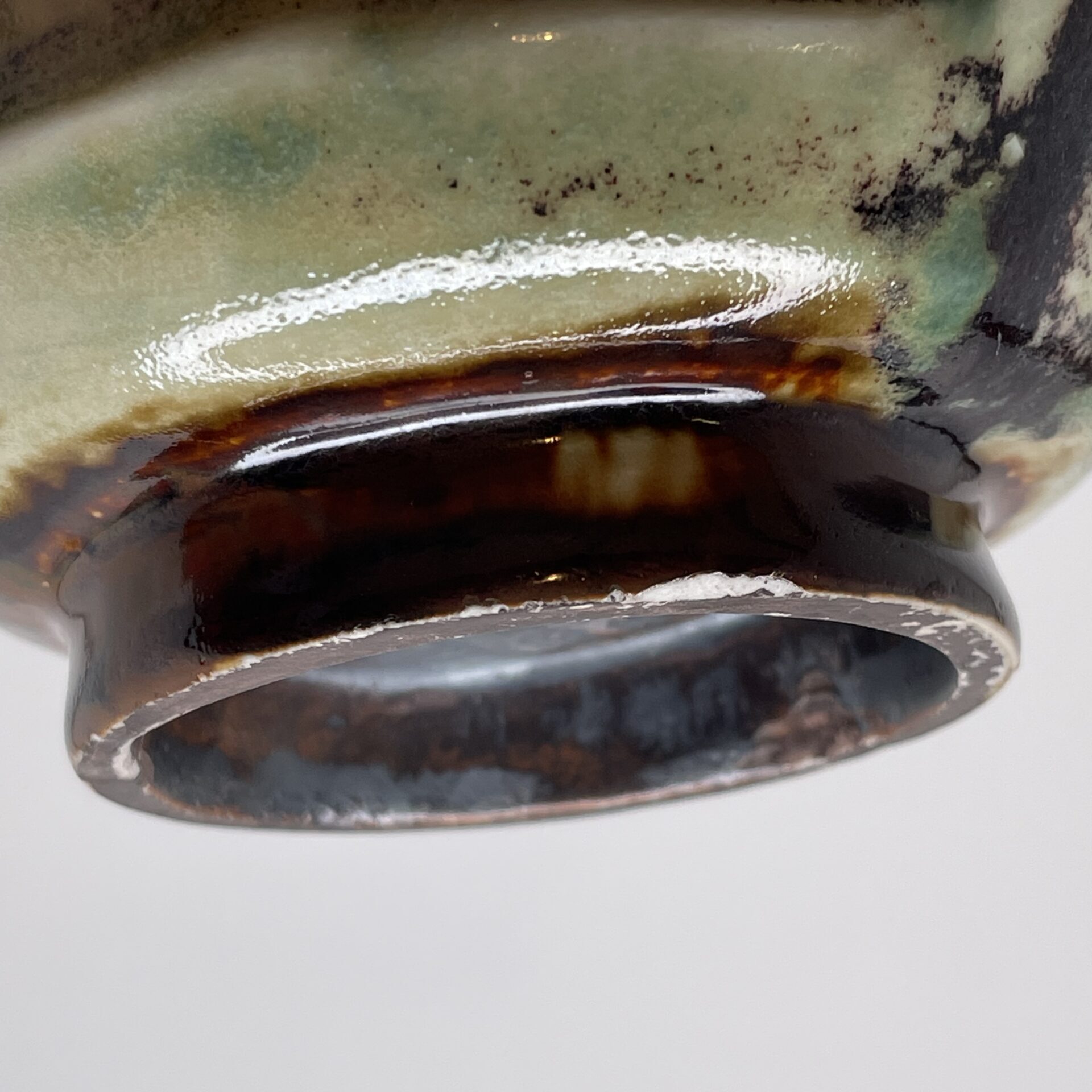 Aune Siimes | Arabia | Art ceramics pitcher | Signature -48 - Image 8