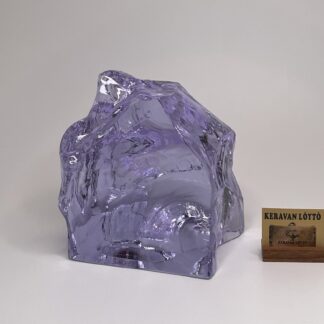 Riihimäen Lasi | Glass sculpture | Signature