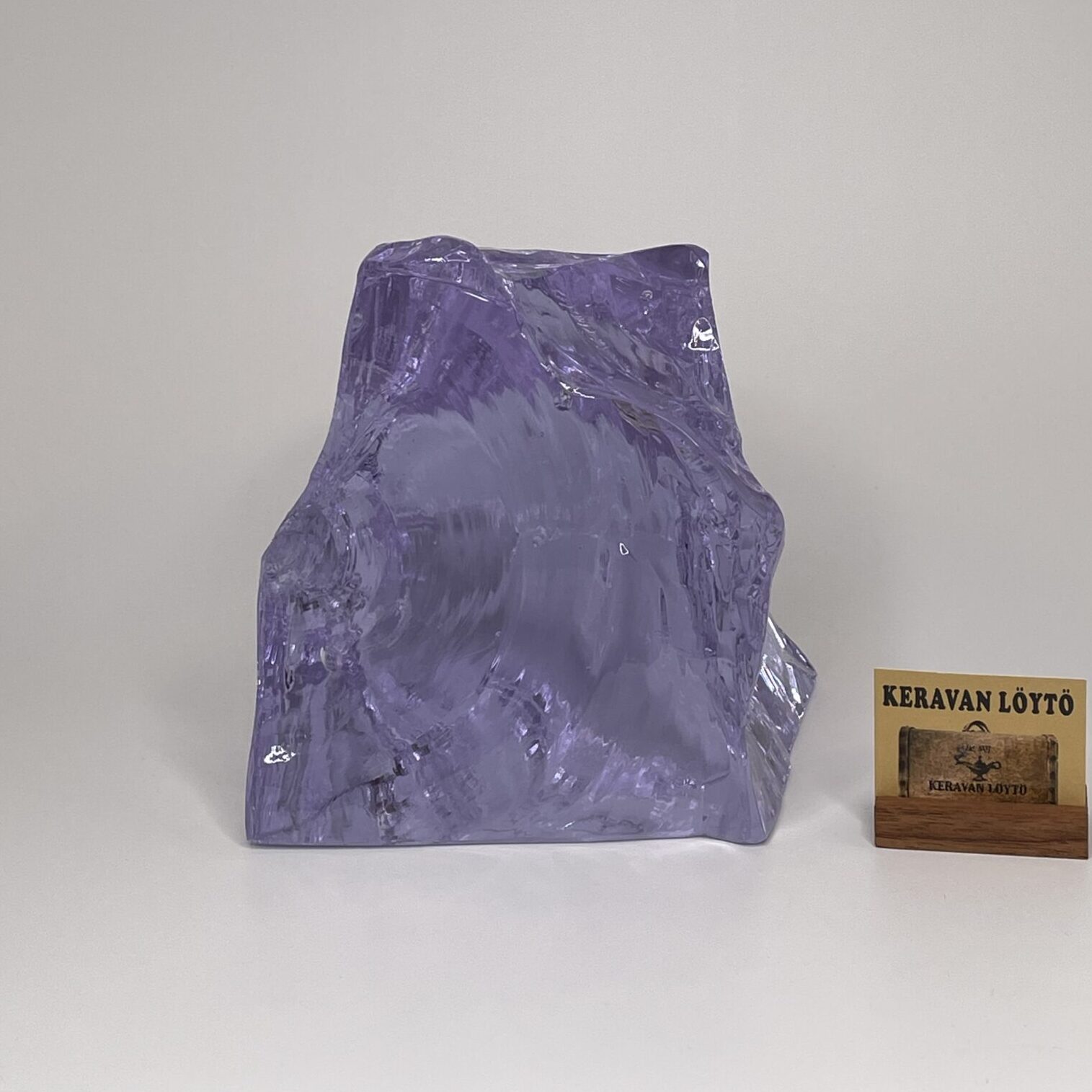 Riihimäen Lasi | Glass sculpture | Signature - Image 3