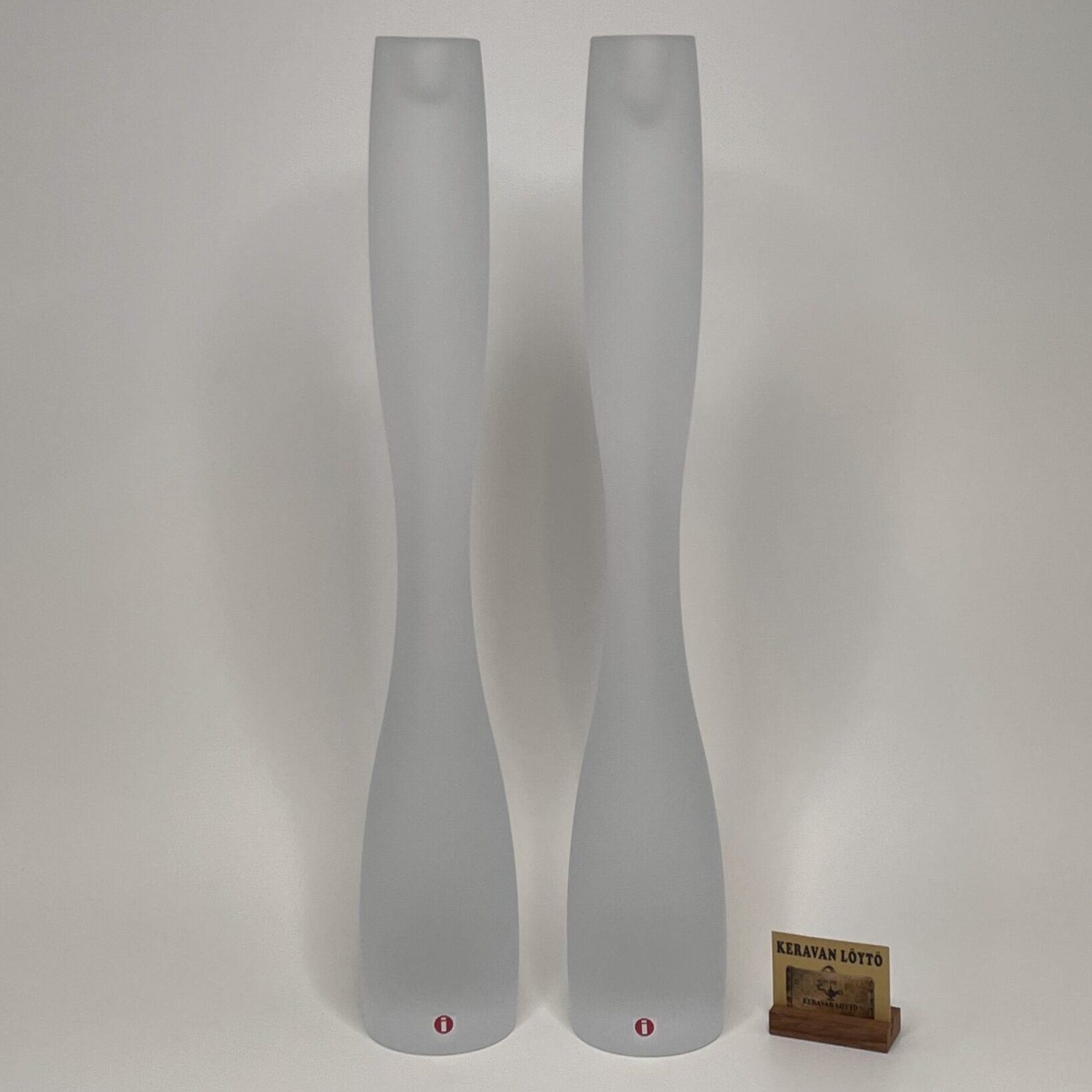 Timo Sarpaneva | Iittala | Marcel – pair of candleholders in an original boxes | Signature