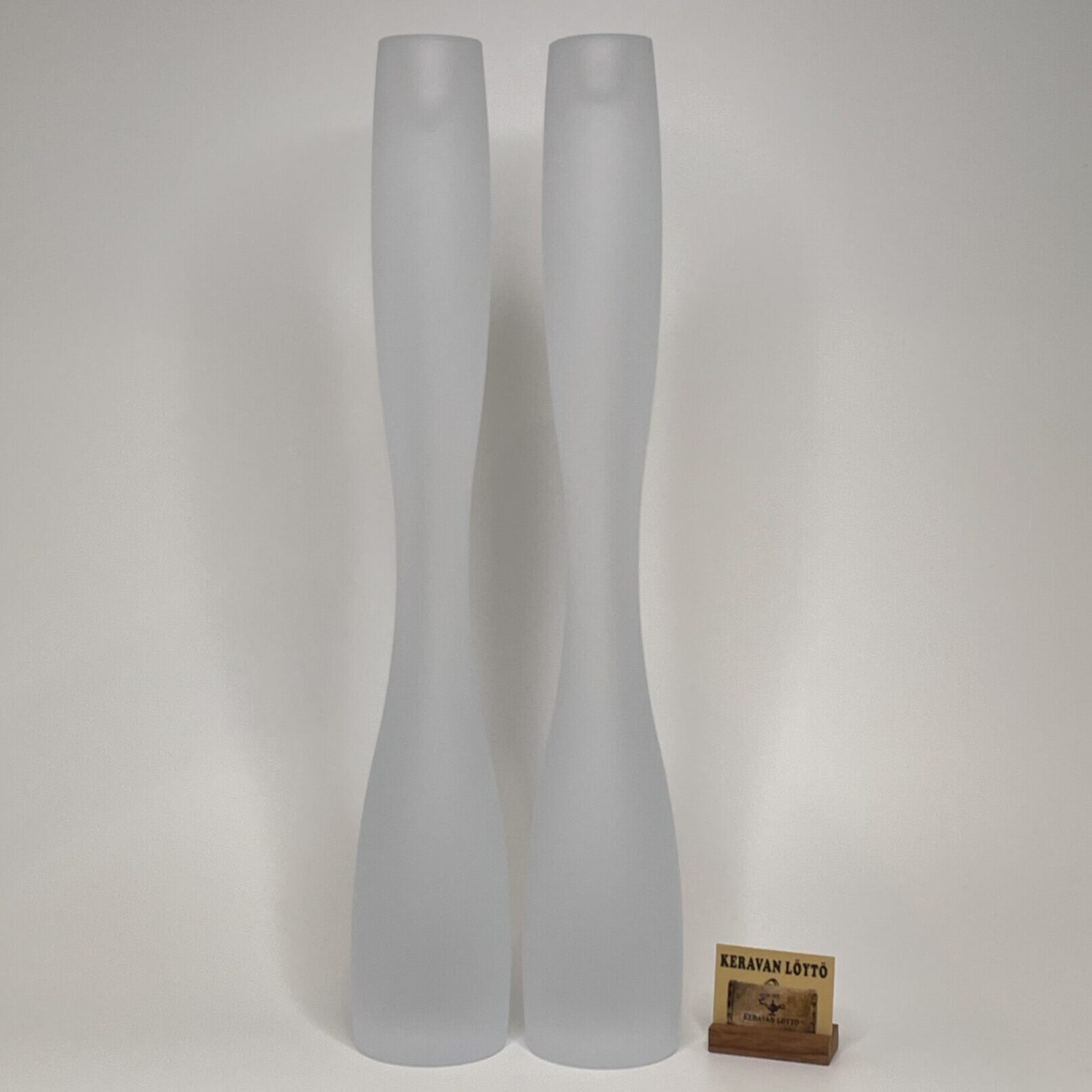 Timo Sarpaneva | Iittala | Marcel – pair of candleholders in an original boxes | Signature - Image 2