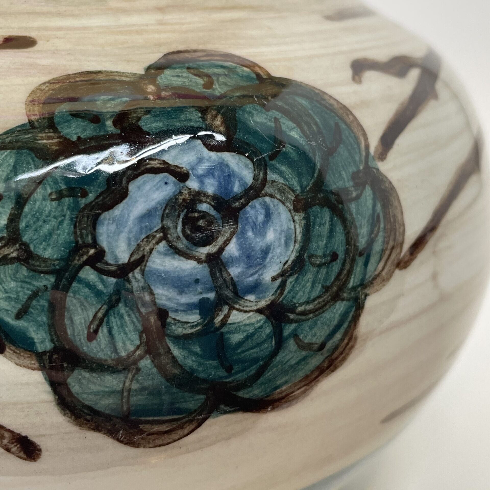SOLD/MYYTY | Elin Juselius | Art ceramics with lid | Signature - Image 10