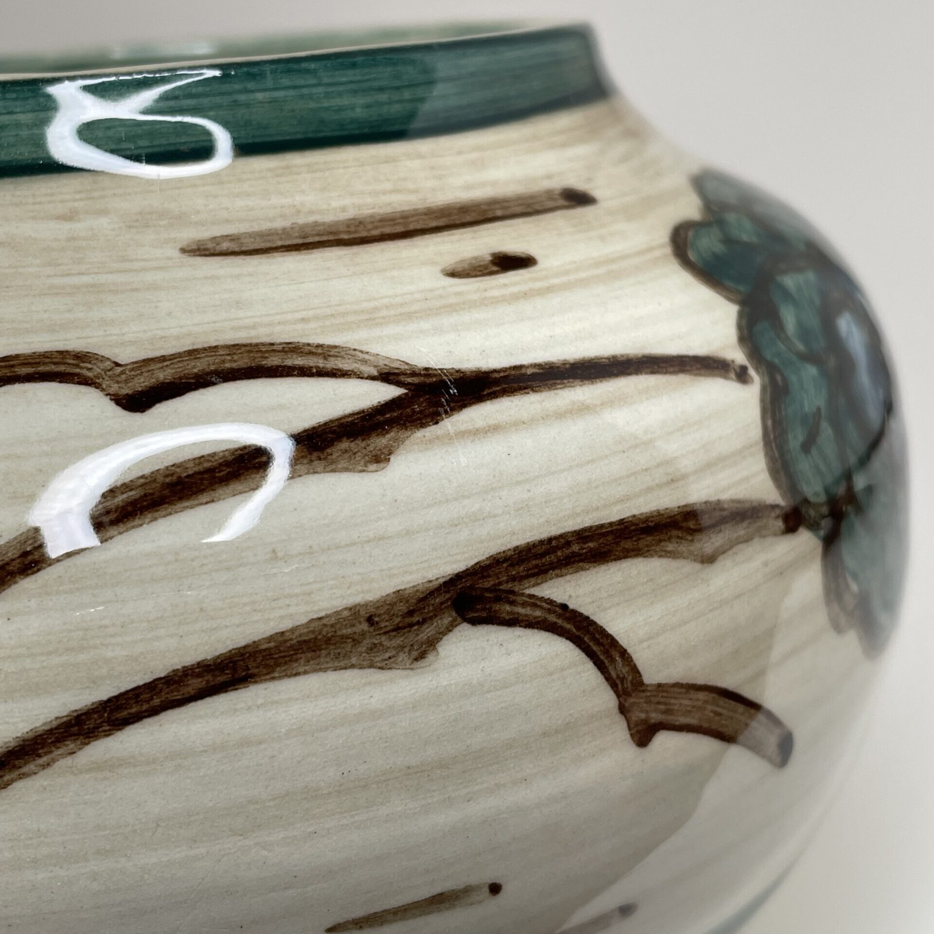 SOLD/MYYTY | Elin Juselius | Art ceramics with lid | Signature - Image 12