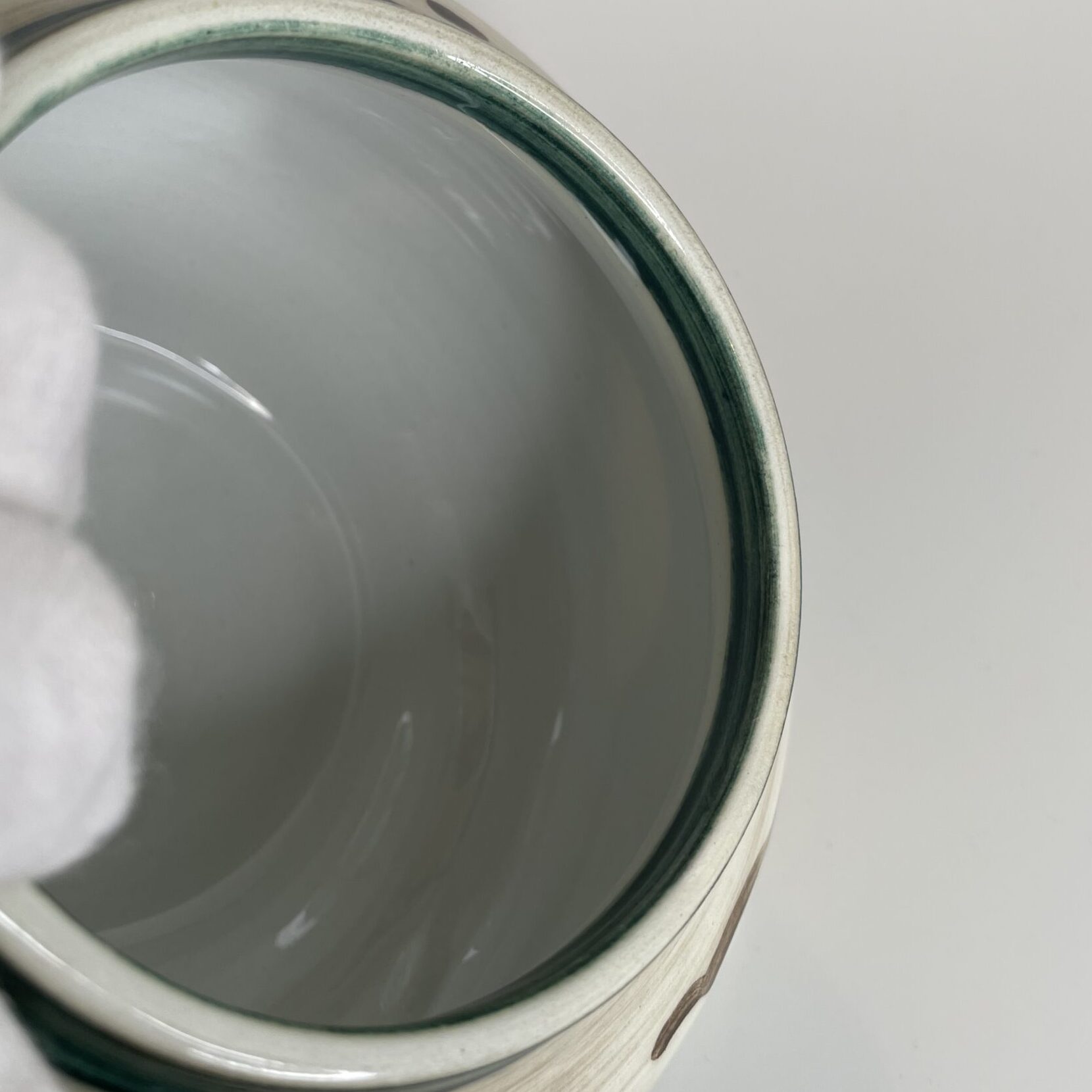 SOLD/MYYTY | Elin Juselius | Art ceramics with lid | Signature - Image 8