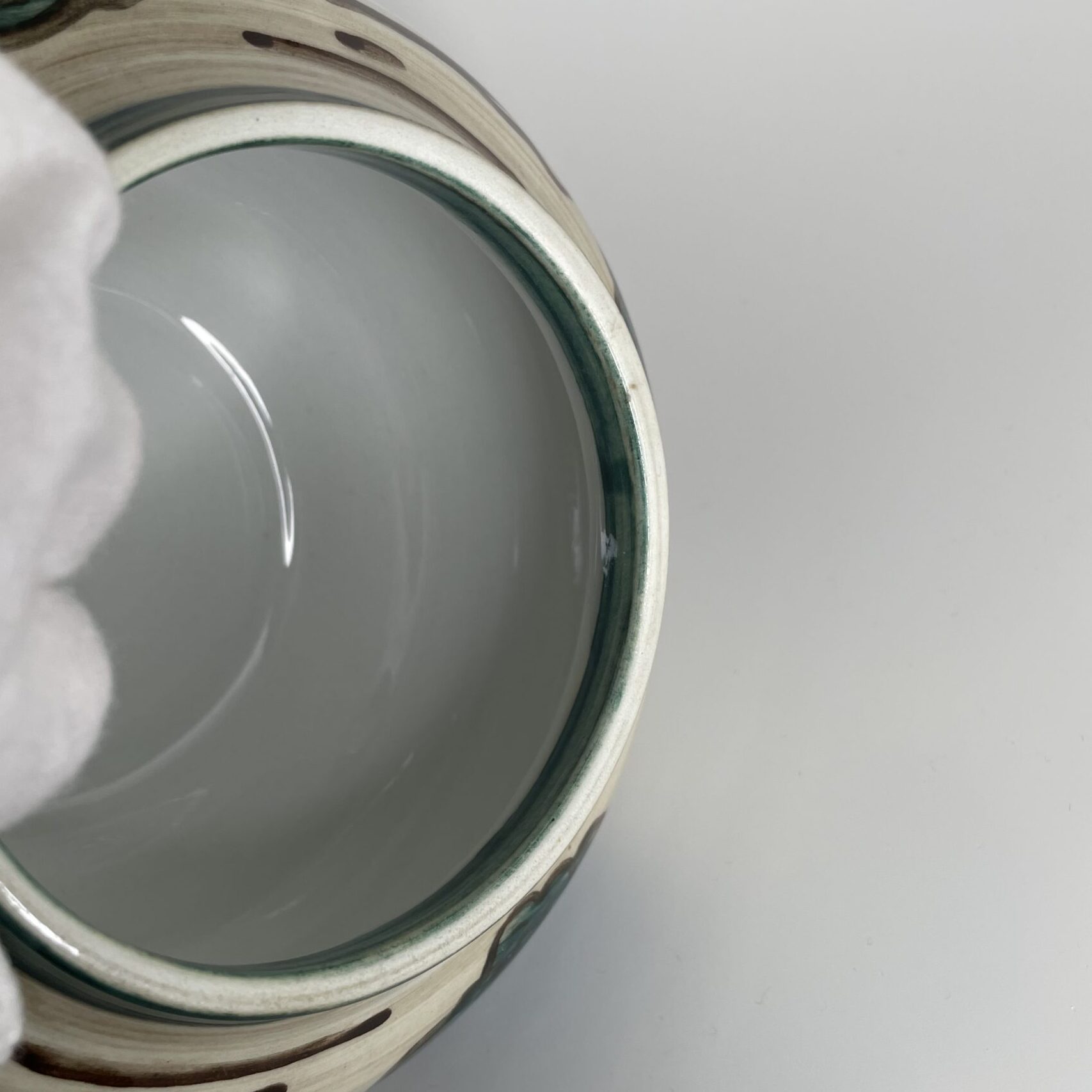 SOLD/MYYTY | Elin Juselius | Art ceramics with lid | Signature - Image 9