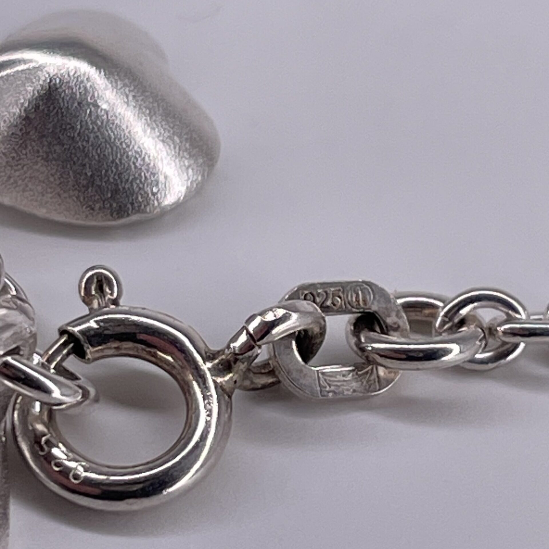 Vesa Nilsson | Kalevala Koru | Made in Helsinki Eira – silver 925 necklace, bracelet and earrings in an original box - Image 7