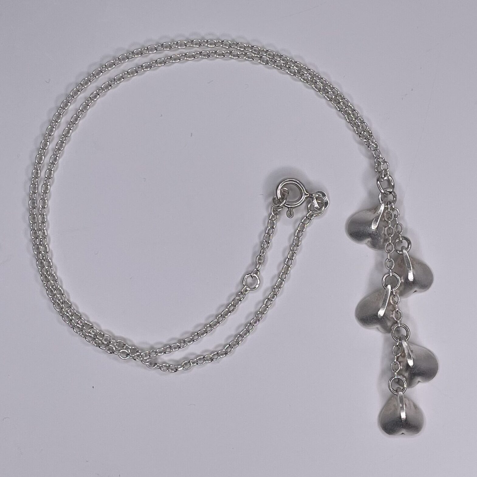 Vesa Nilsson | Kalevala Koru | Made in Helsinki Eira – silver 925 necklace, bracelet and earrings in an original box - Image 3