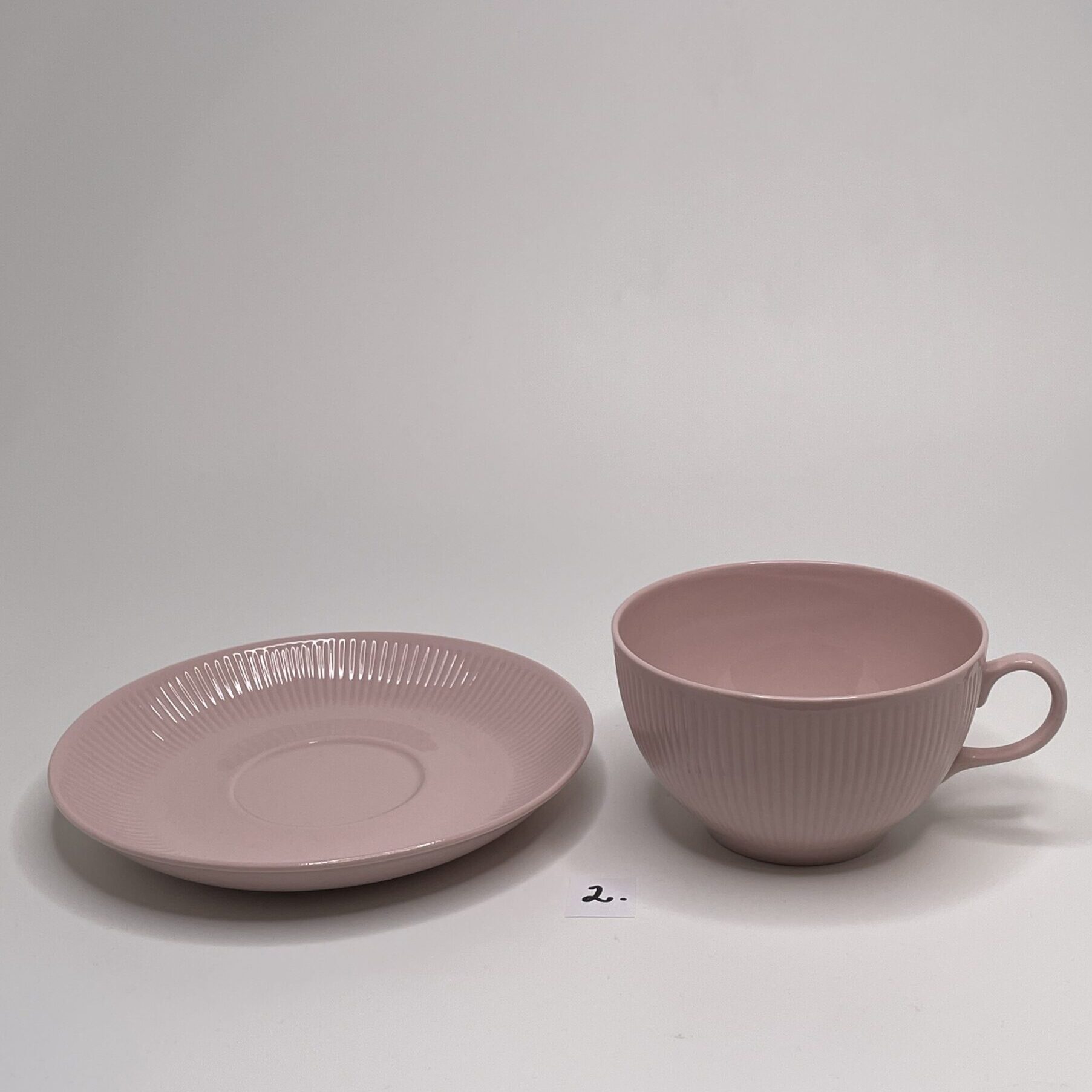 Kaj Franck | Arabia | Sointu - tea cup and saucer, rose - Image 10
