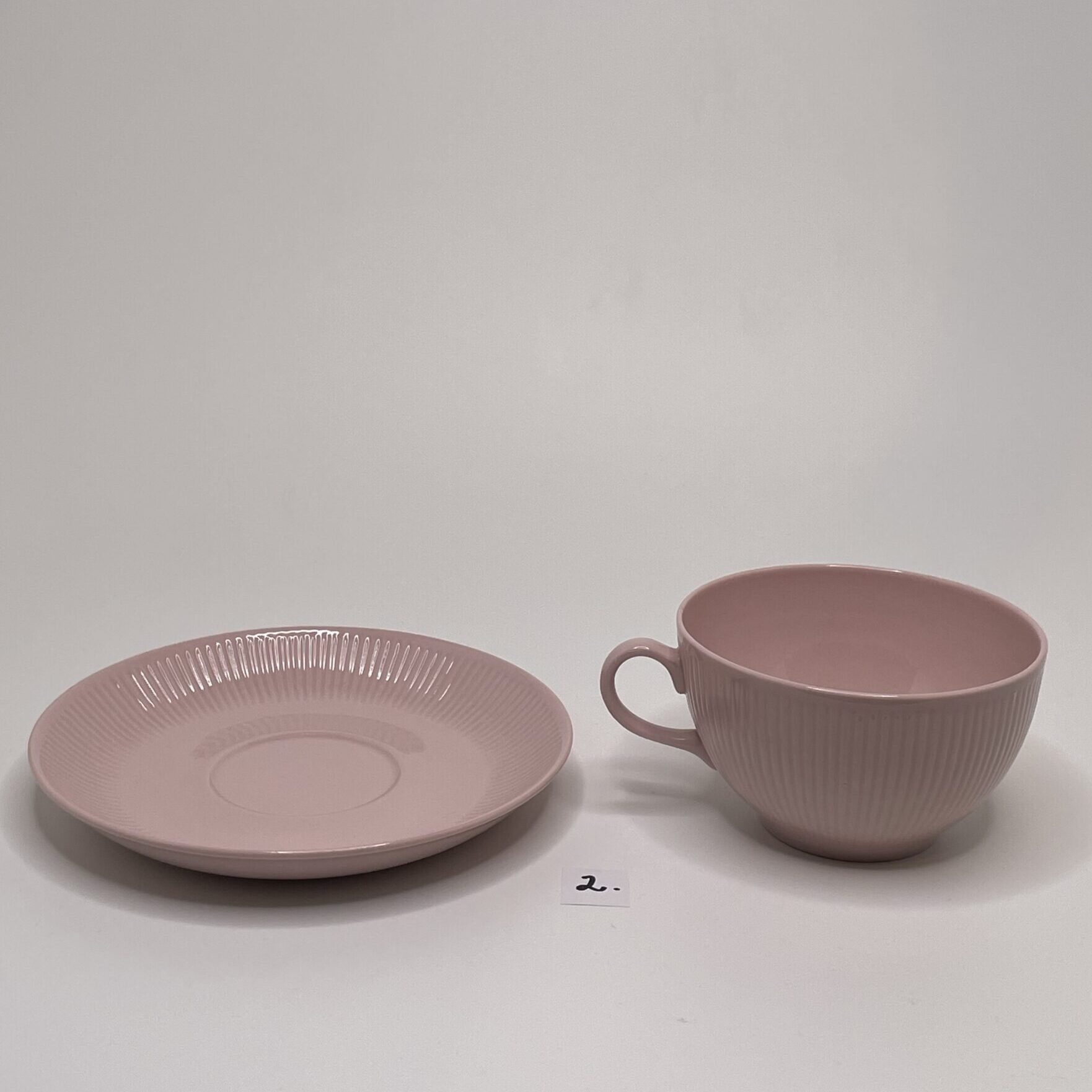 Kaj Franck | Arabia | Sointu - tea cup and saucer, rose - Image 11
