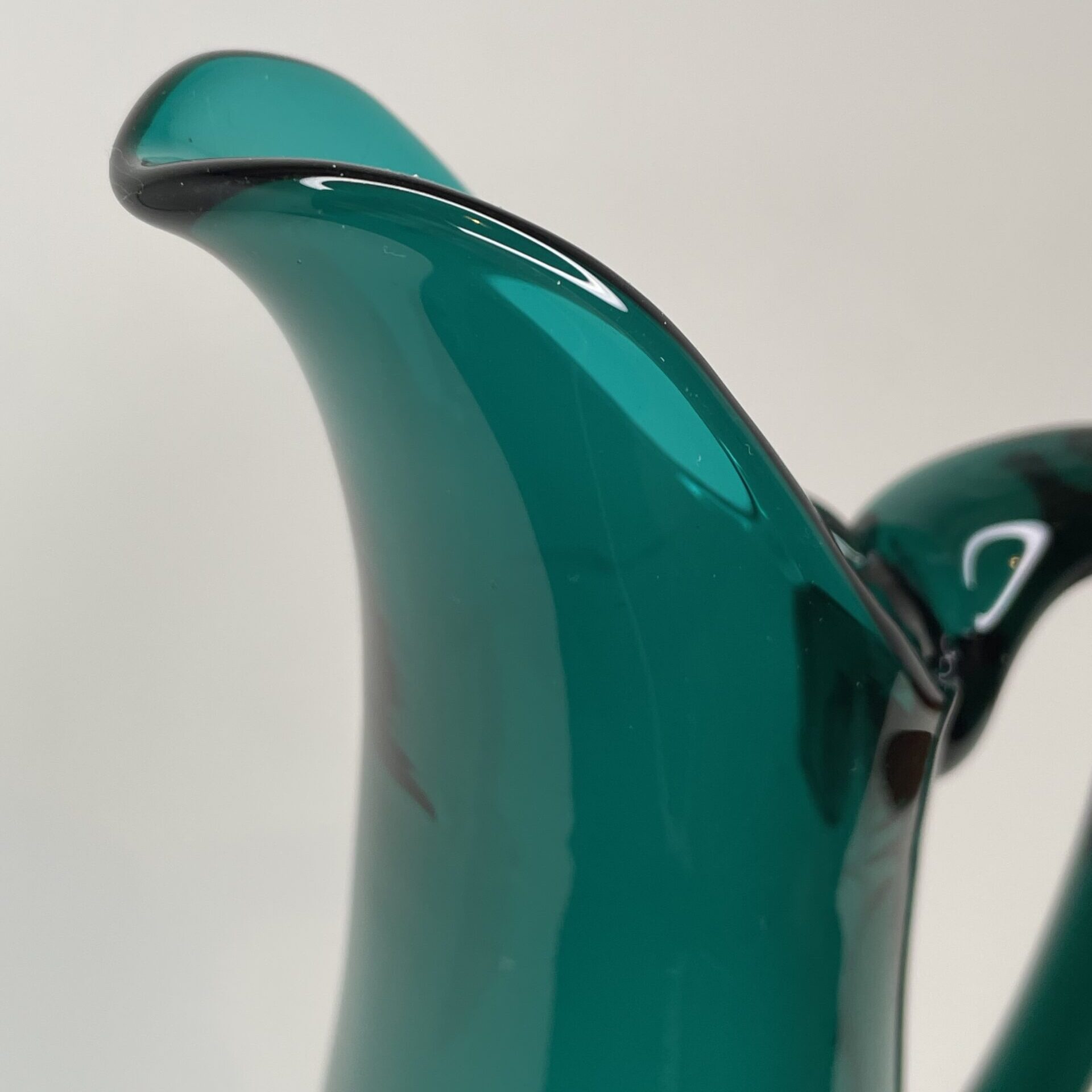 Nanny Still | Riihimäen Lasi | Pitcher and 6 goblets T/335 - Image 8