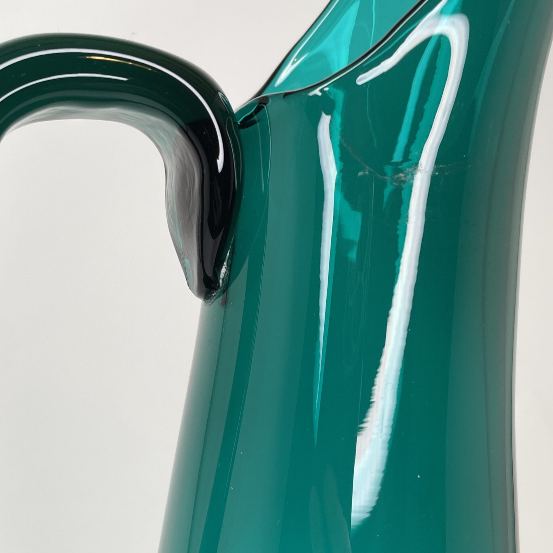 Nanny Still | Riihimäen Lasi | Pitcher and 6 goblets T/335 - Image 11