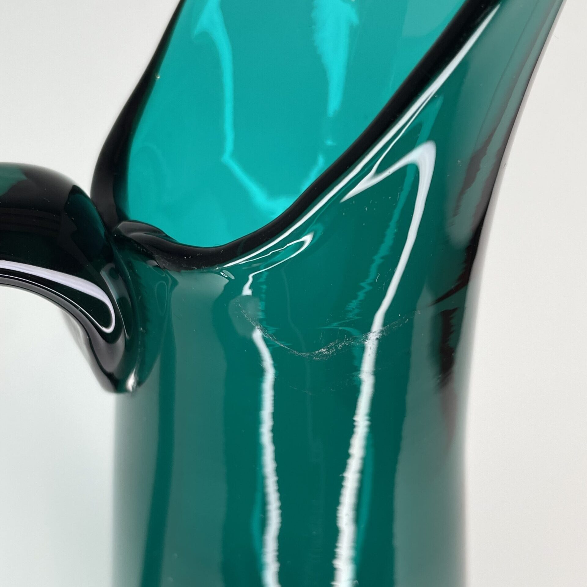 Nanny Still | Riihimäen Lasi | Pitcher and 6 goblets T/335 - Image 16