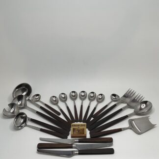 Bertel Gardberg | Hackman & co Sorsakoski | Lion de Luxe - cutlery set 19 pieces in 5 original boxes