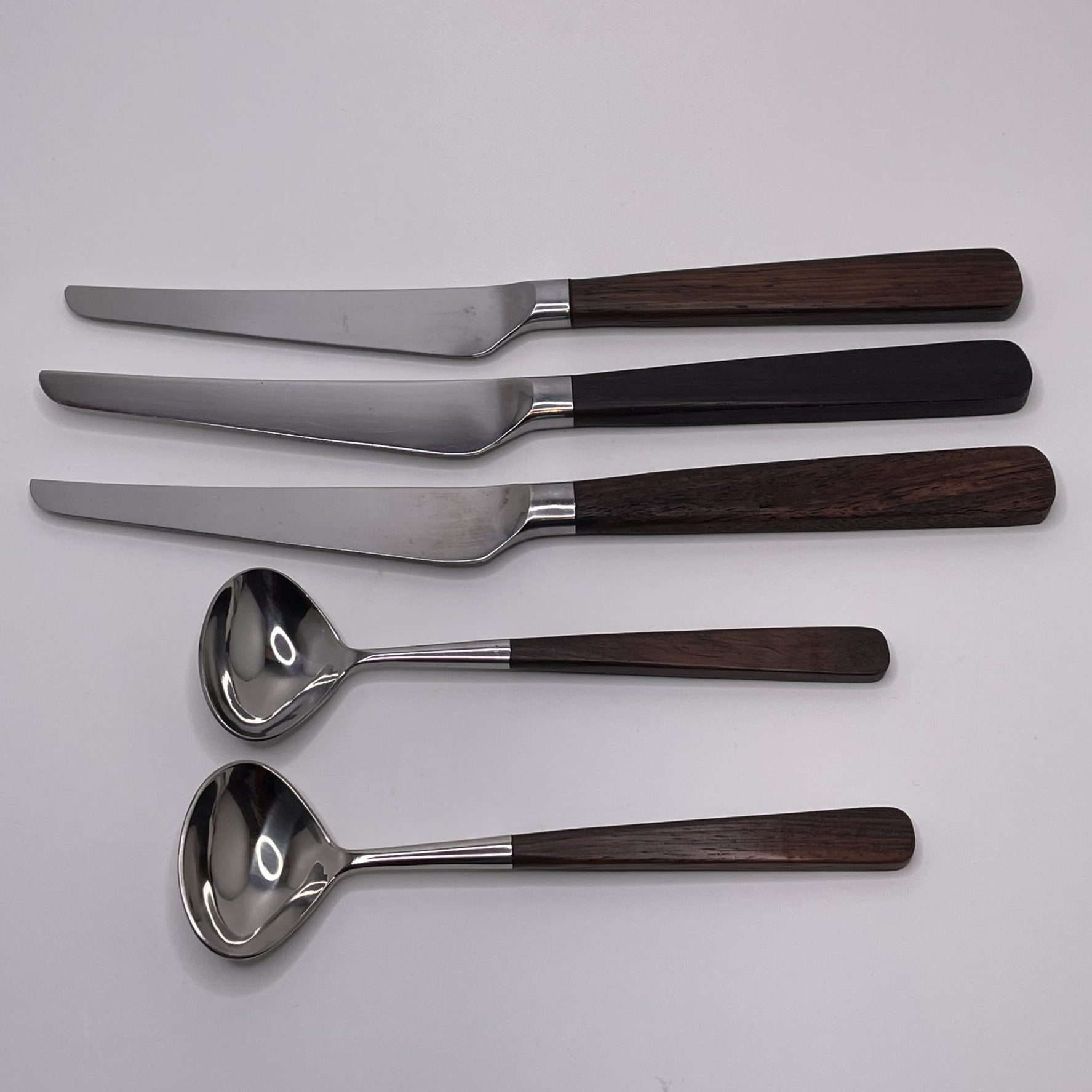 Bertel Gardberg | Hackman & co Sorsakoski | Lion de Luxe - cutlery set 19 pieces in 5 original boxes - Image 13