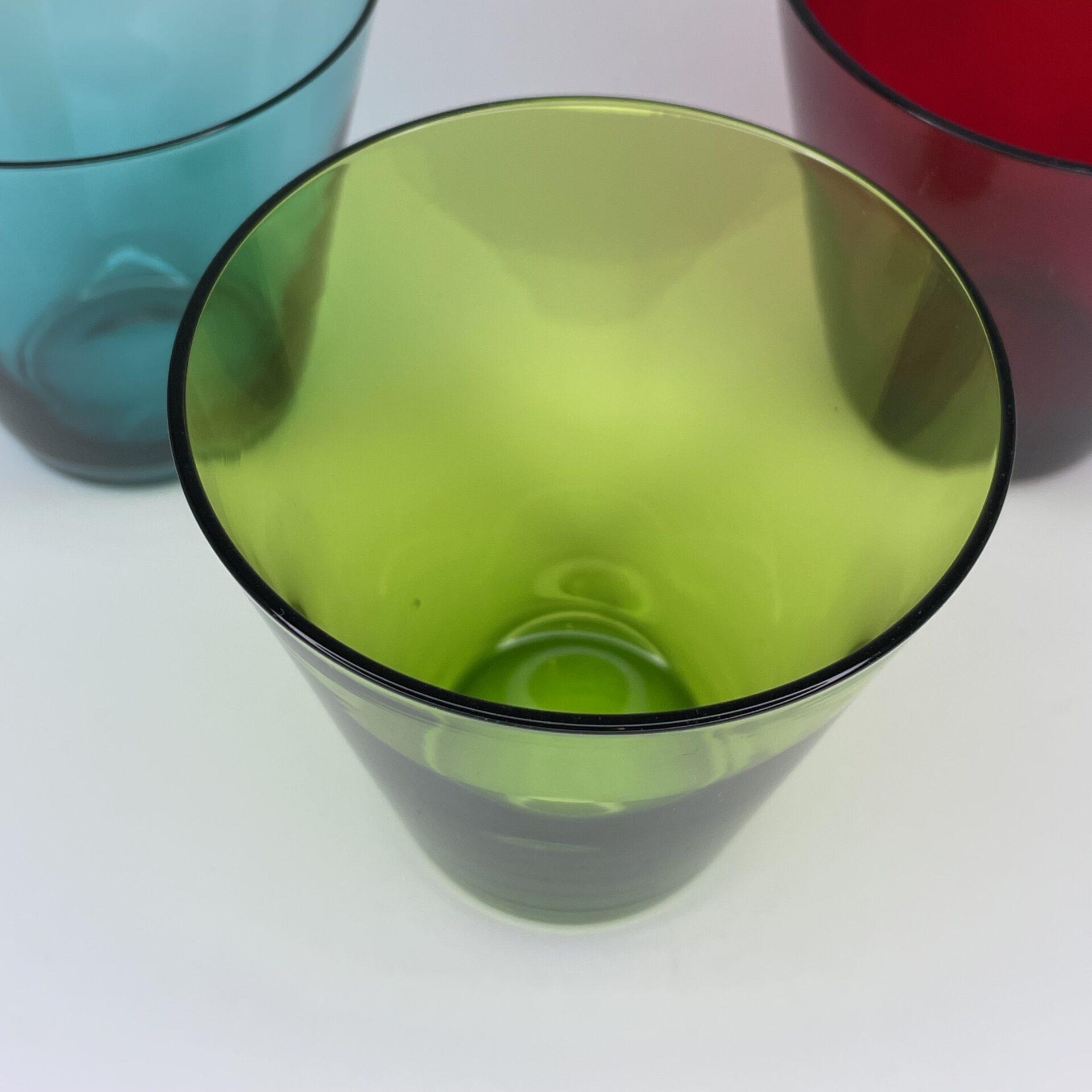 Kaj Franck | Nuutajärvi | Pitcher '1609' with rattan handle and 6 Kimara '2744' glasses - Image 29