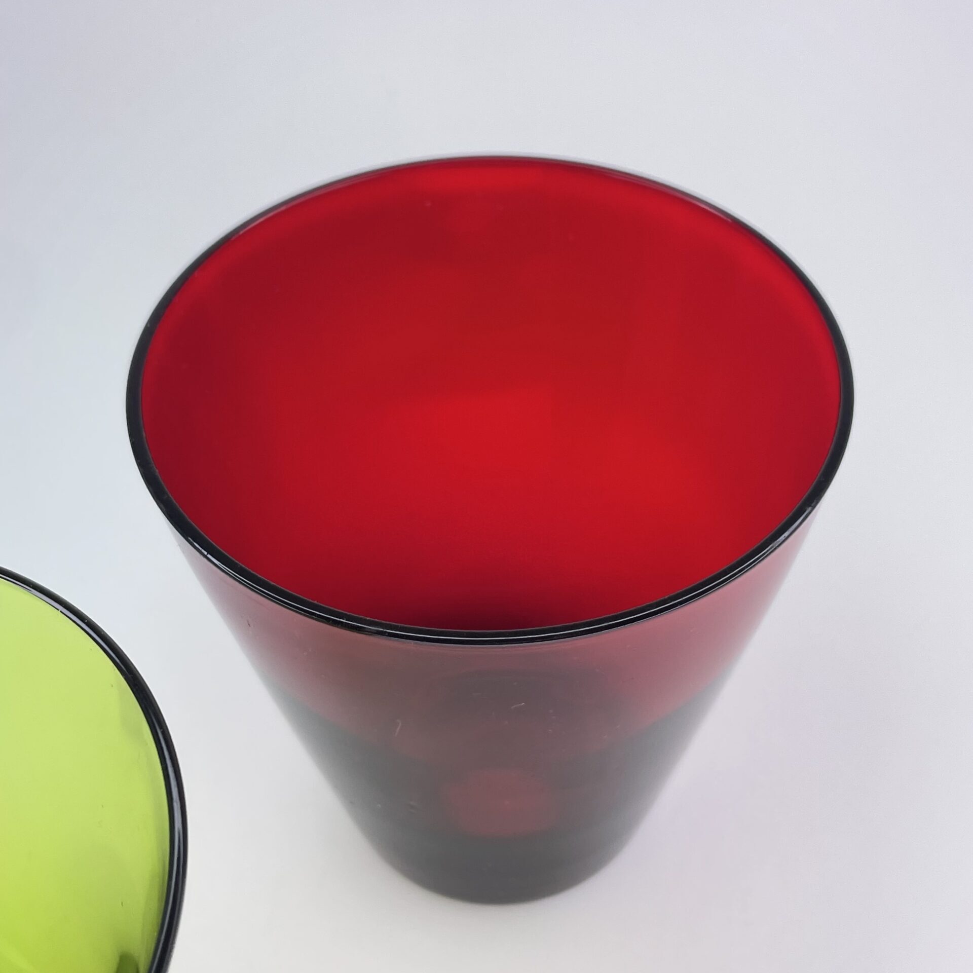 Kaj Franck | Nuutajärvi | Pitcher '1609' with rattan handle and 6 Kimara '2744' glasses - Image 30