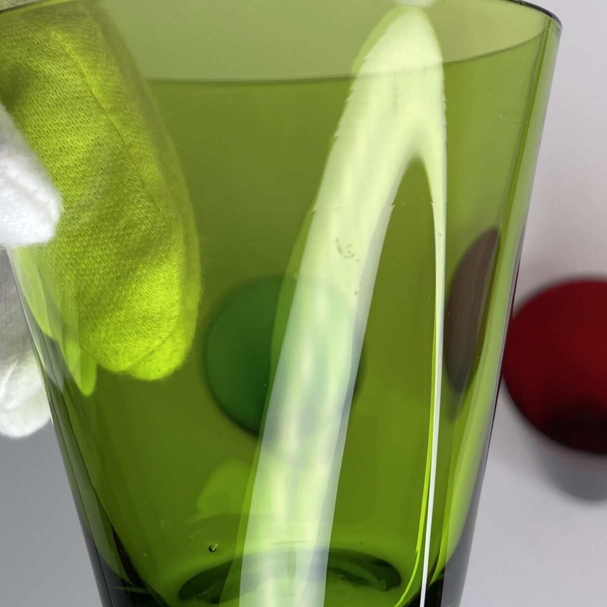 Kaj Franck | Nuutajärvi | Pitcher '1609' with rattan handle and 6 Kimara '2744' glasses - Image 31