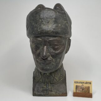 Eino Räsänen | Mannerheim - metal statue | Signature -54