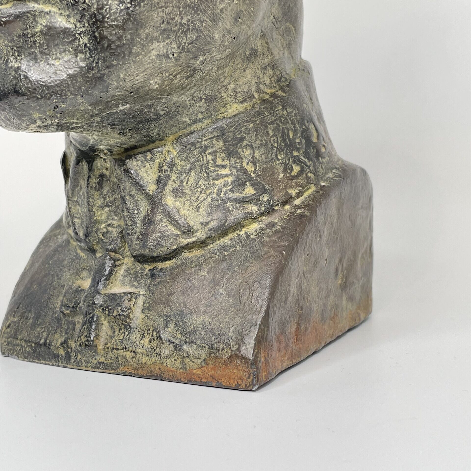 Eino Räsänen | Mannerheim - metal statue | Signature -54 - Image 8