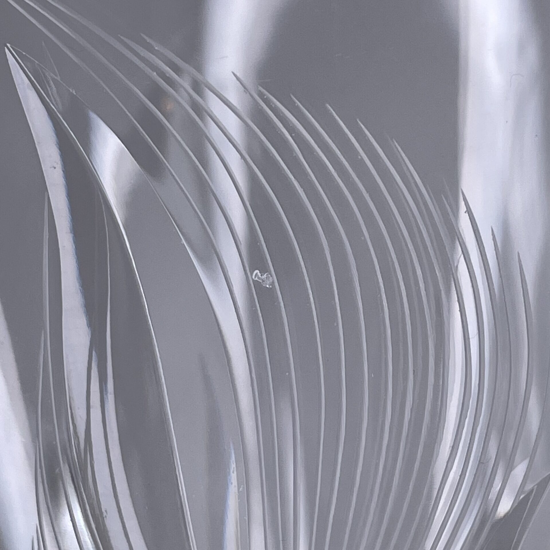 Riihimäen Lasi | Taivaan urut - big crystal vase - Image 9