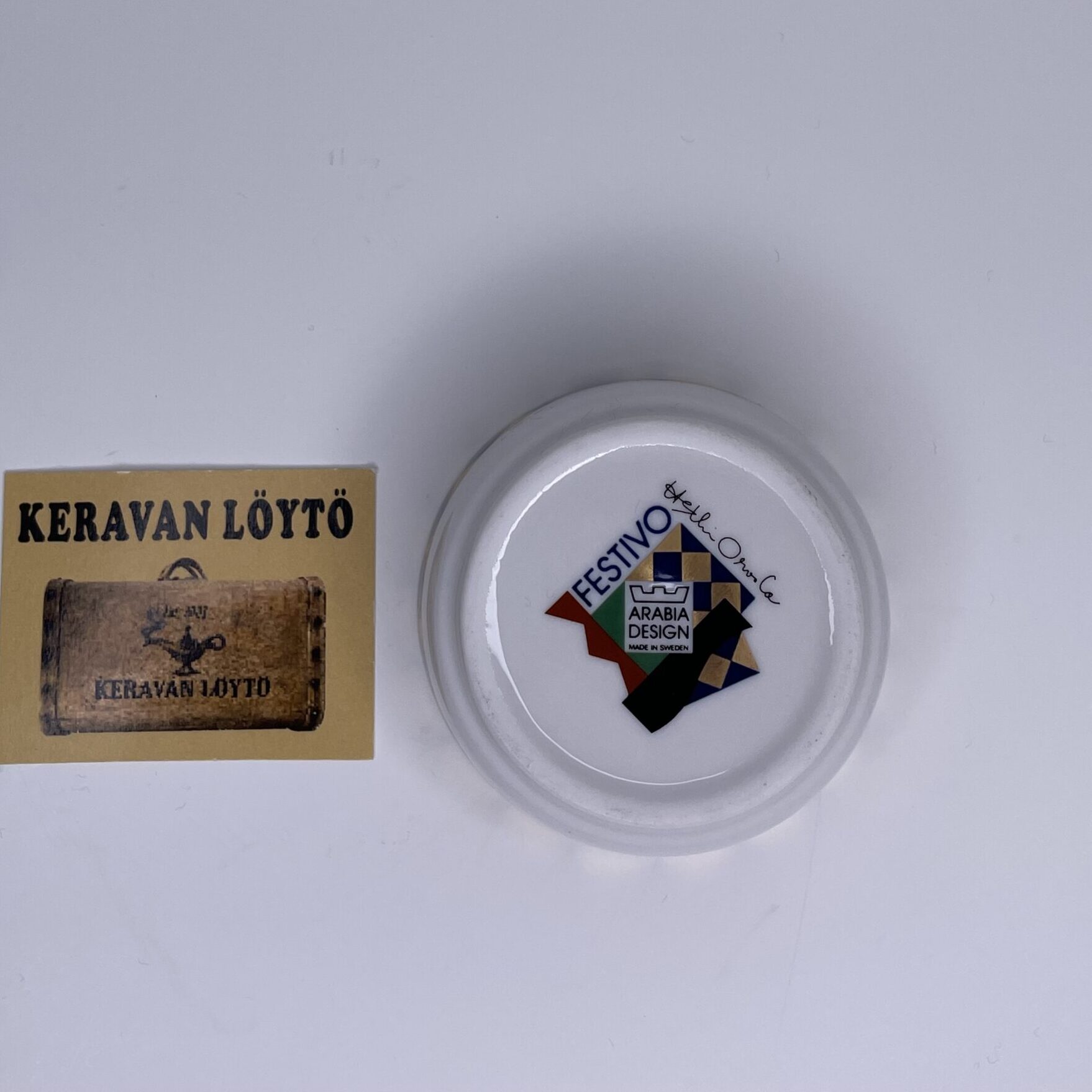 Heikki Orvola | Arabia | Festivo - ashtray, Ø 6cm - Image 4