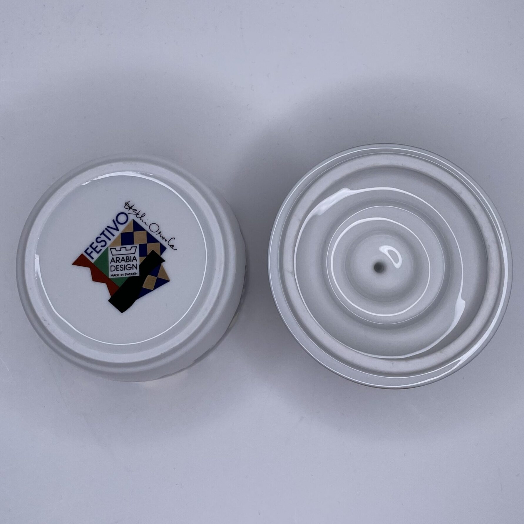 Heikki Orvola | Arabia | Festivo - sugar bowl with lid - Image 4