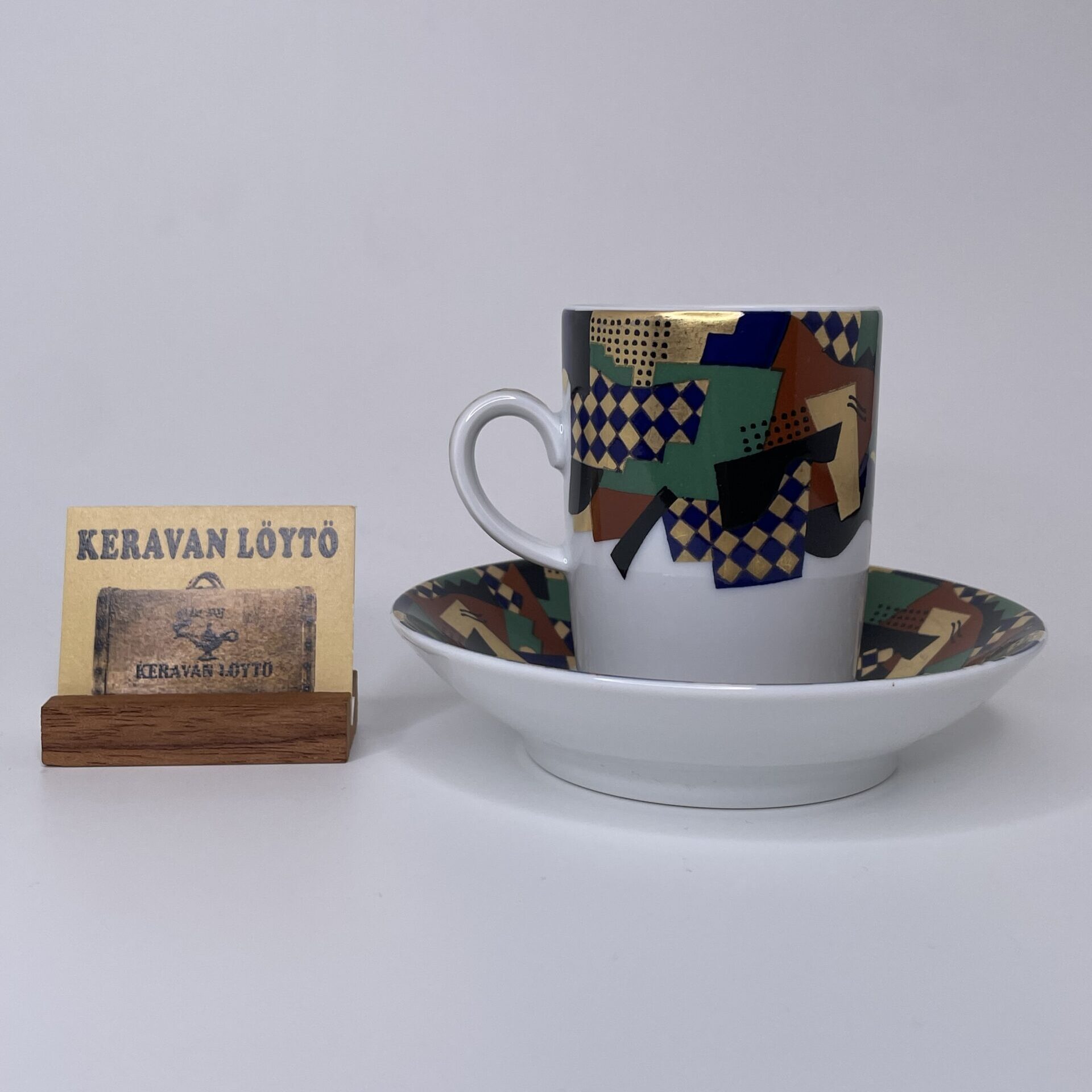 Heikki Orvola | Arabia | Festivo - mocha cup and saucer