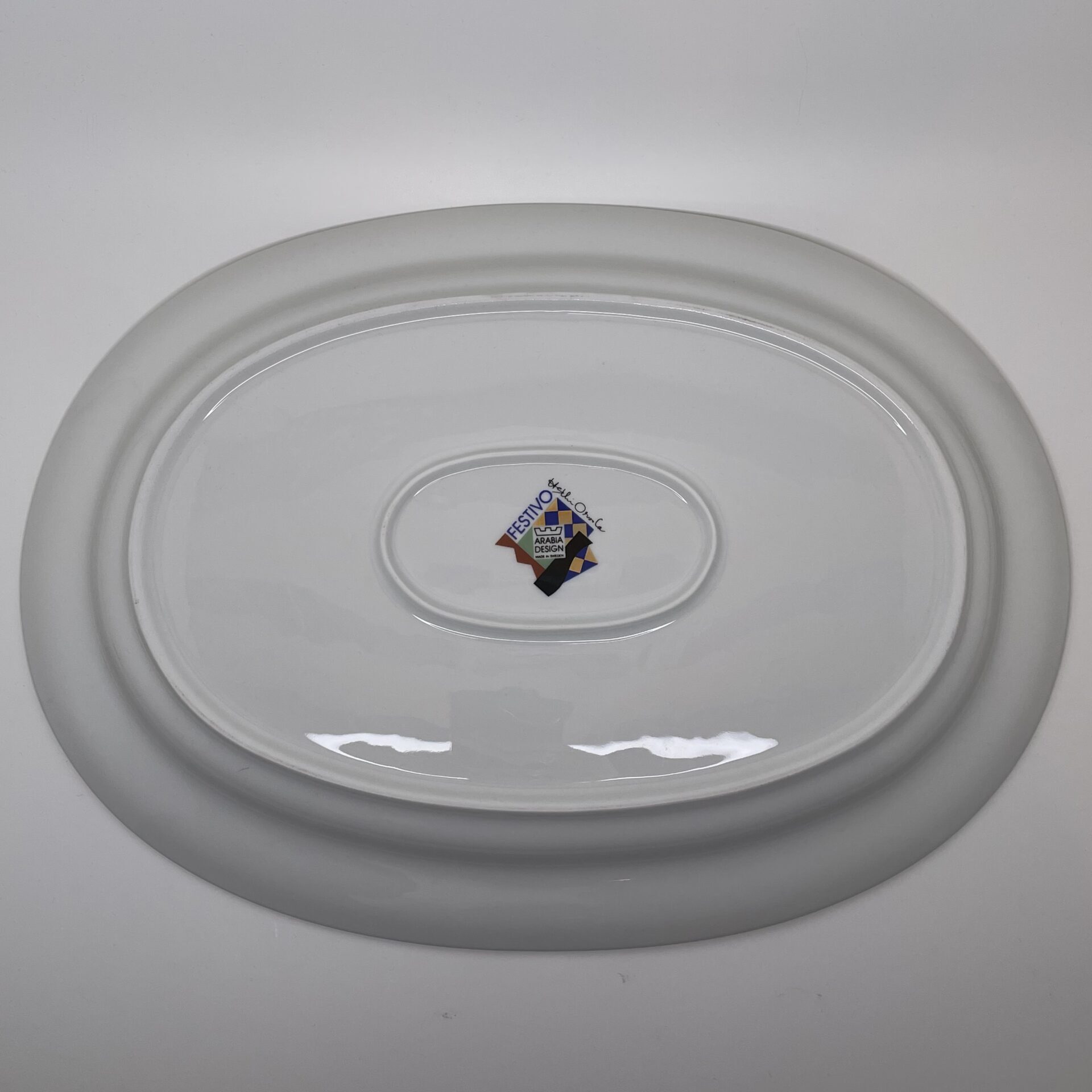 Heikki Orvola | Arabia | Festivo - serving platter, L 37cm - Image 2