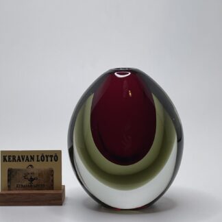 Kaj Franck | Nuutajärvi | Art glass KF 240 | Signature -58