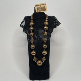 Kalevala Koru | Halikon juhlakääty – bronze necklace and bracelet/extension piece