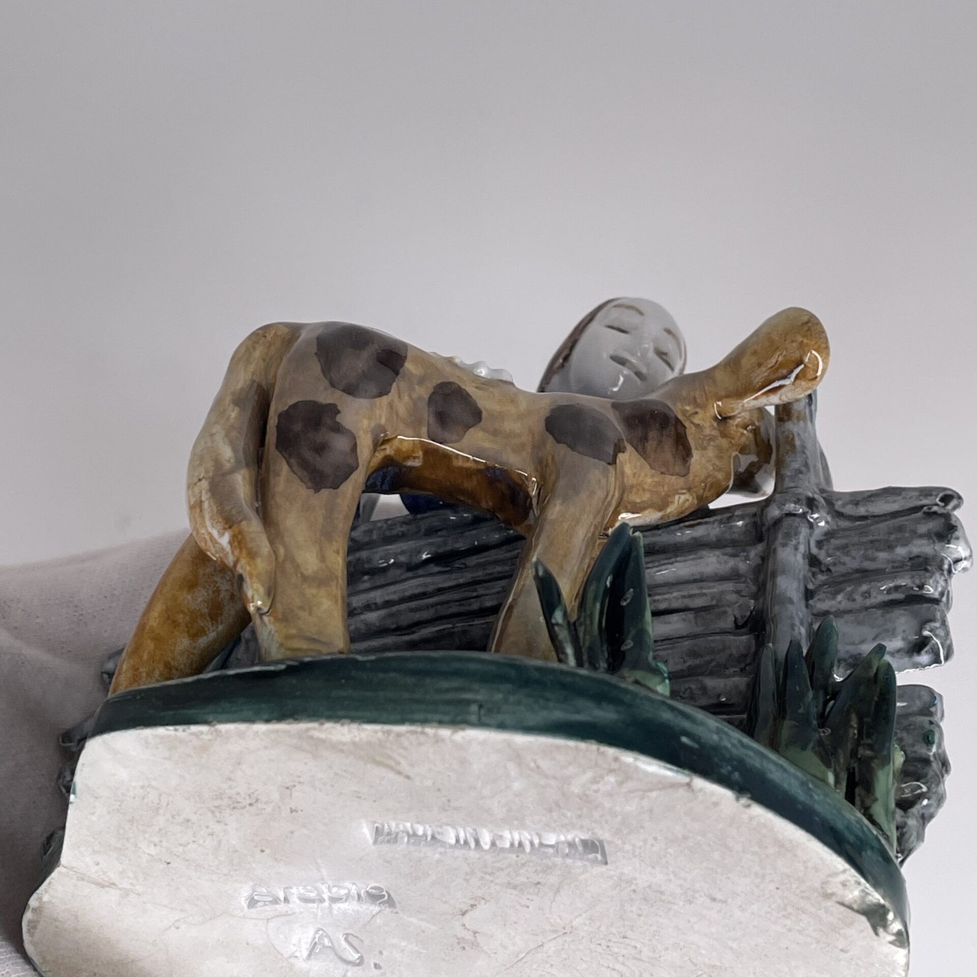 Aune Siimes | Arabia | Small art ceramic figurine | Signature - Image 11