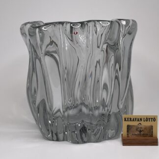Tapio Wirkkala | Iittala | Kalvolan kanto - Art glass vase | Signature