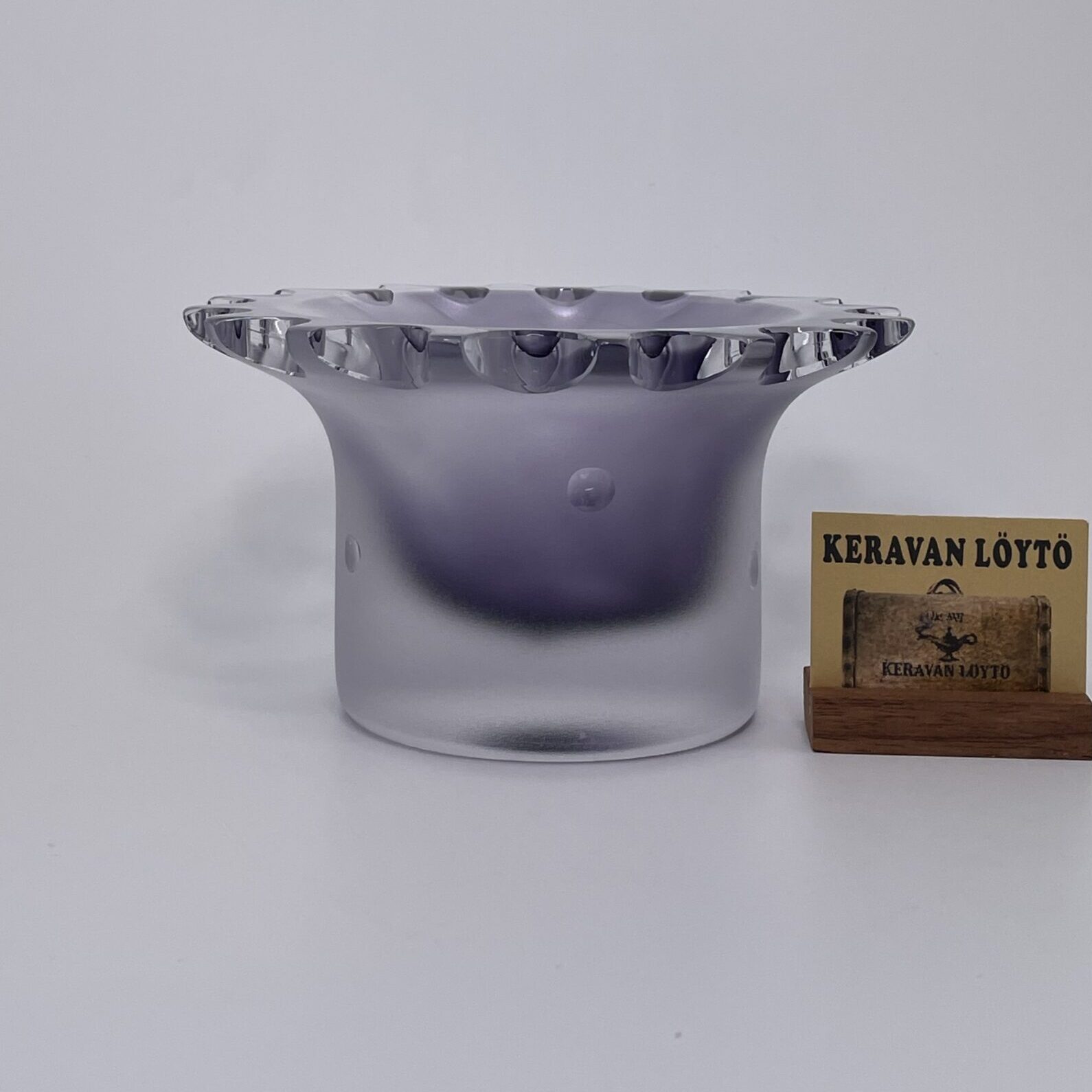 Aimo Okkolin | Riihimäen Lasi | Art glass | Signature - Image 5